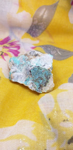 Turquoise Veneers in Quartz - Irish Mineral