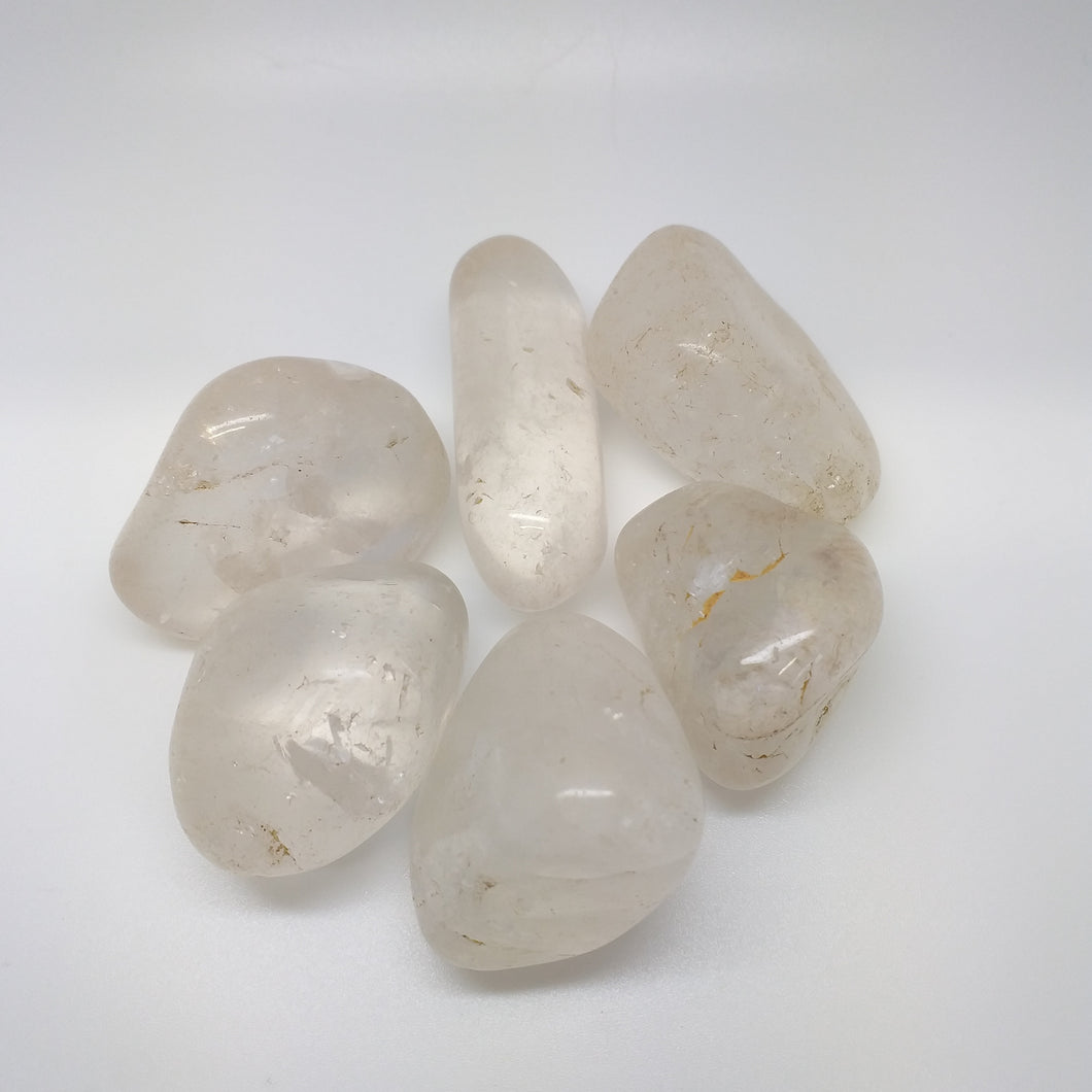 Clear Quartz Tumble Stones